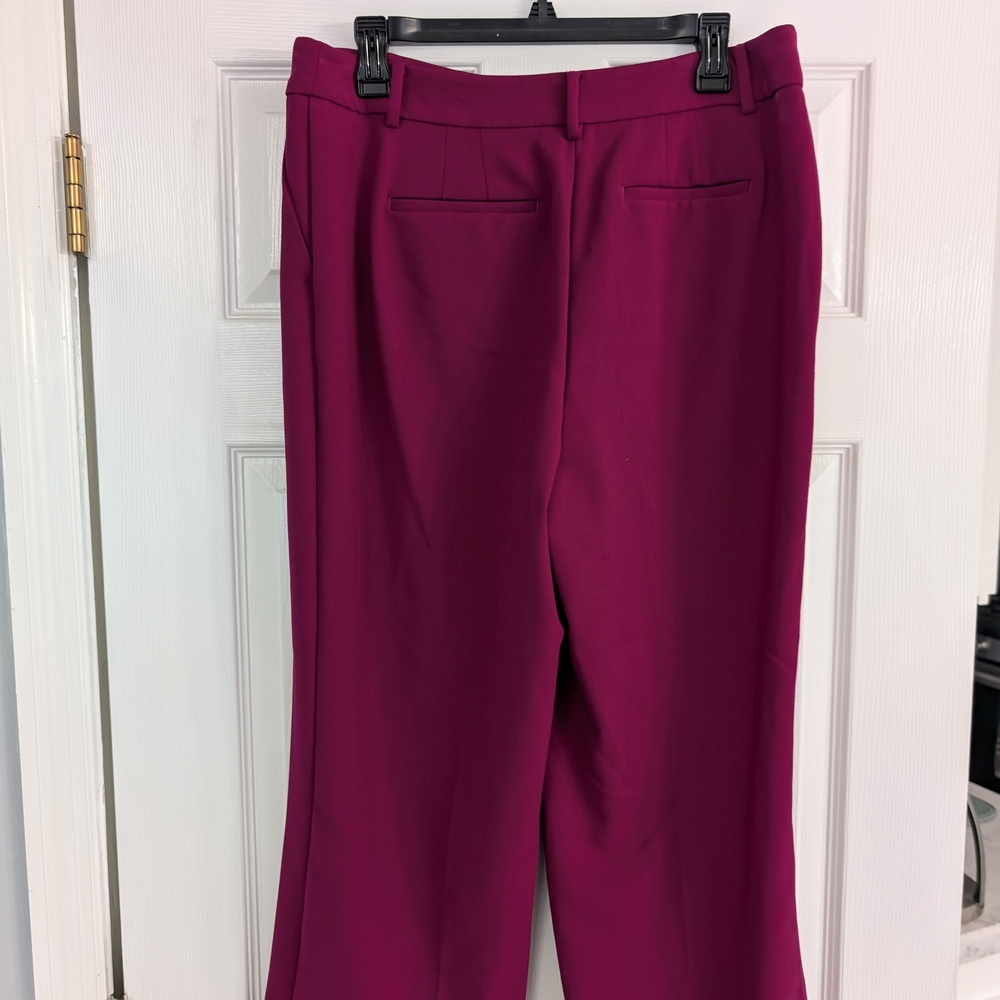 Talbots Fuchsia Ankle Pants - Picture 2 of 5